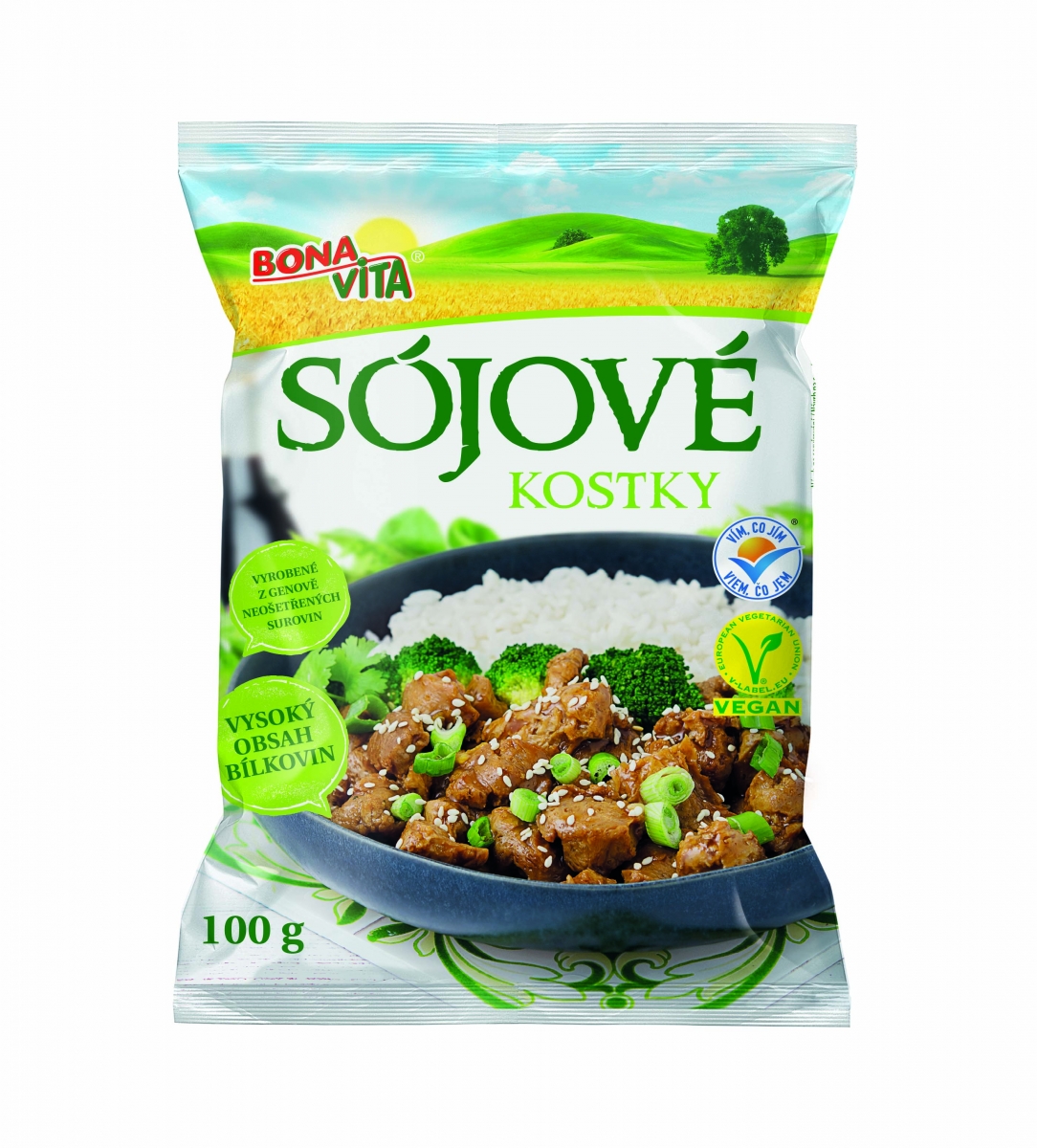 BV sojové kostky 100g                        