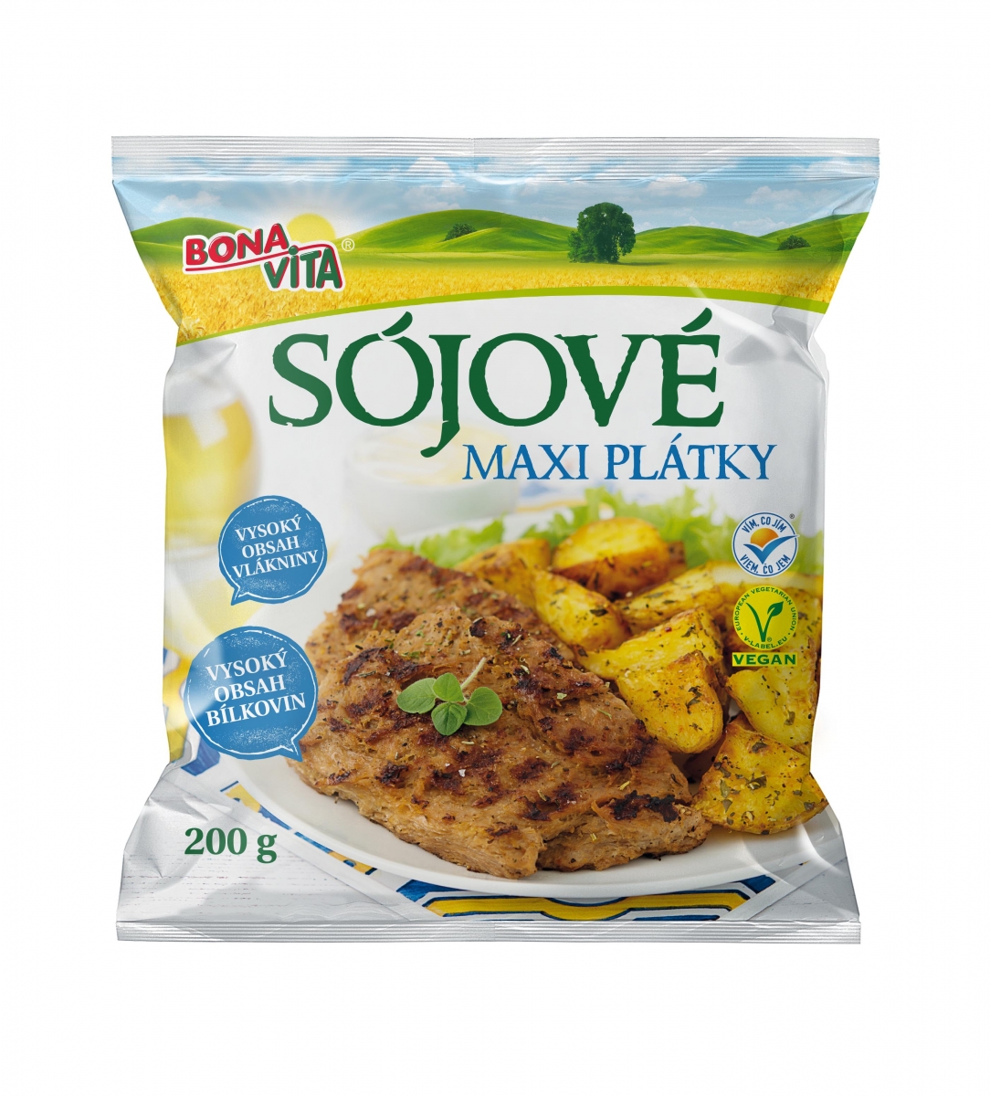 BV sojové maxi plátky 200g