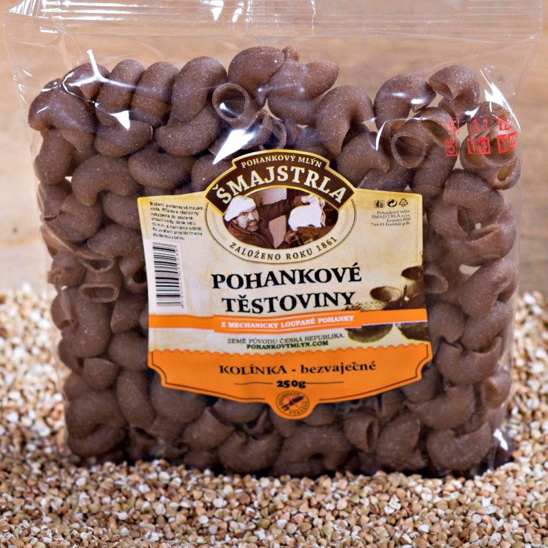 Pohanka Šmajstrla těstoviny 250g kolena