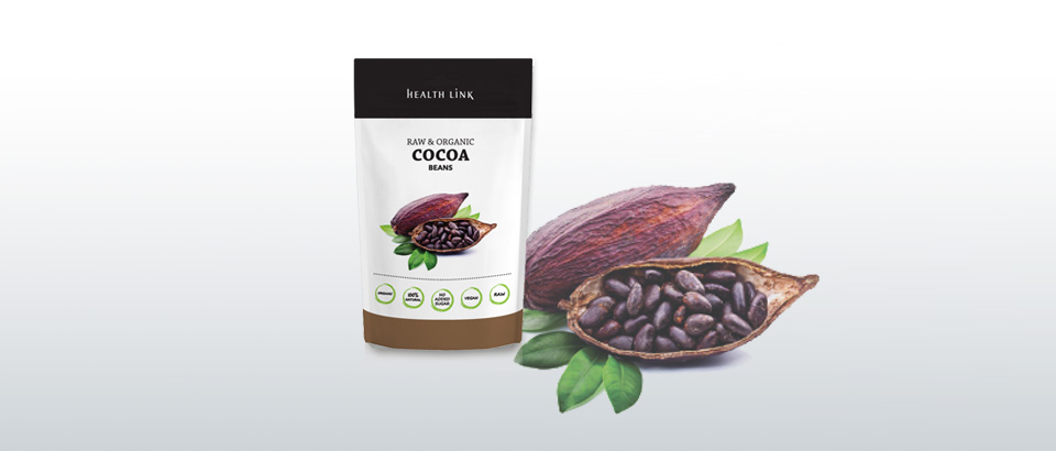Bio RAW nepražené kakaové boby 250g
