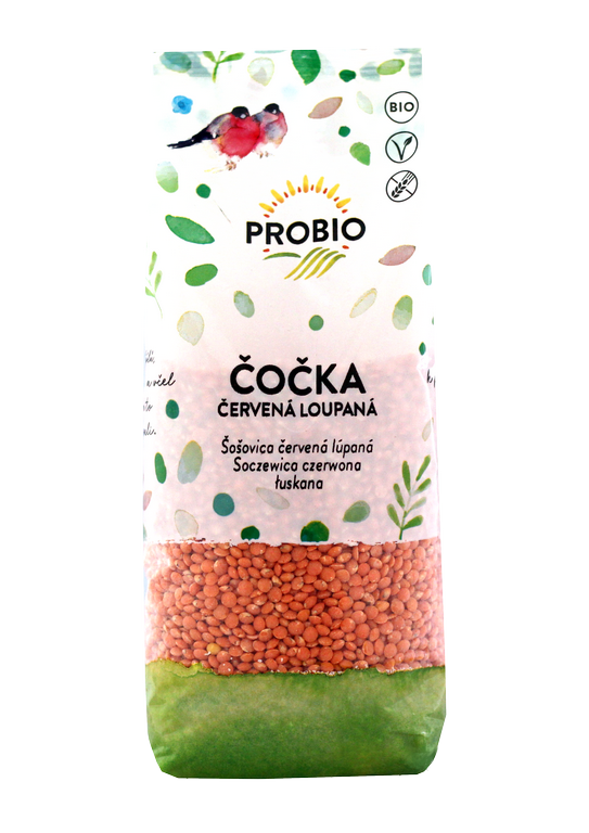 ProBio čočka červená loupaná 500g