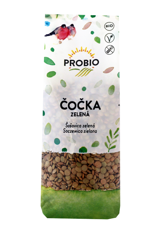 ProBio čočka zelená 500g                