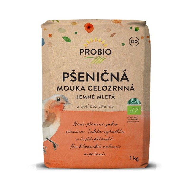 ProBio pšeničná mouka jemně mletá 1kg     