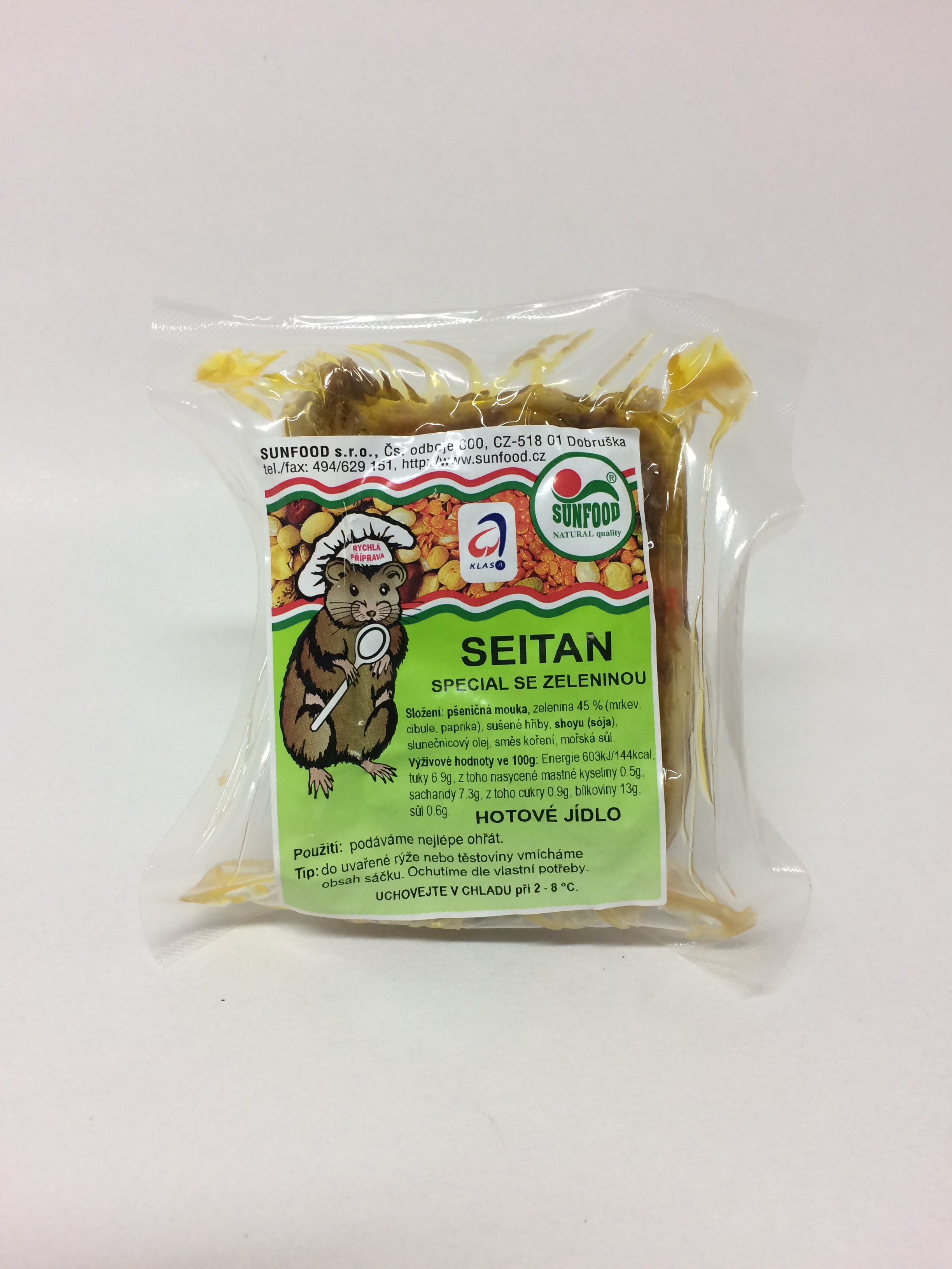 Seitan spec. se zeleninou  váha (1kg)