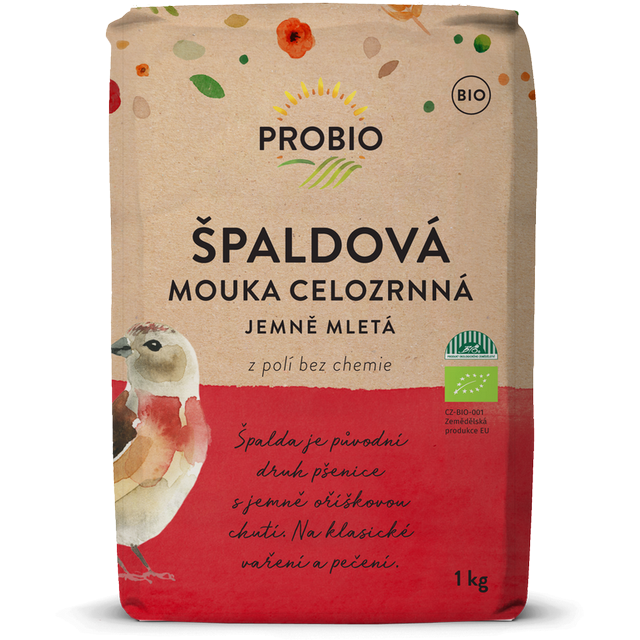 ProBio špaldová mouka jemná 1 kg           