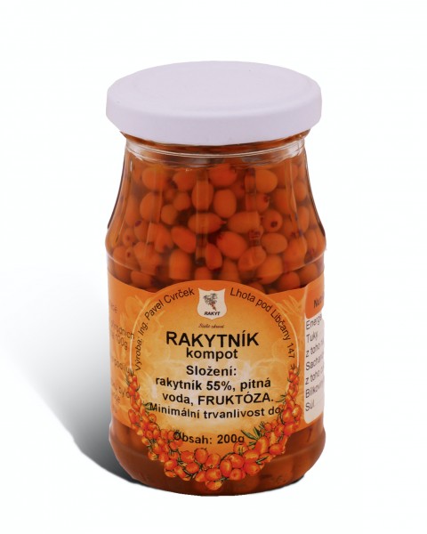 Rakytníkový kompot s frukt.             