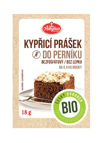 Bio Amylon kypřící prášek do perníku 18g